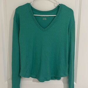 AE Super Soft Long Sleeve V-Neck